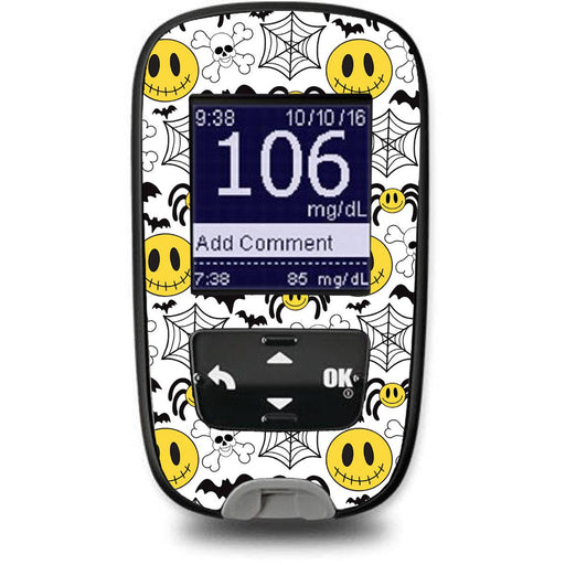 Spooky Season Sticker for the Accu-Chek Guide Glucometer-Pump Peelz