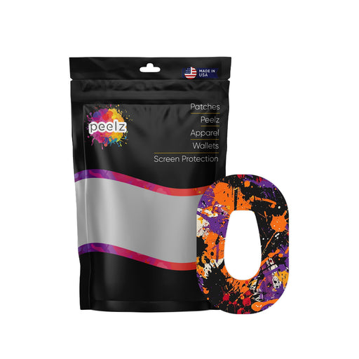 Spooky Splatter Patch Tape Designed for the DEXCOM G6-Pump Peelz