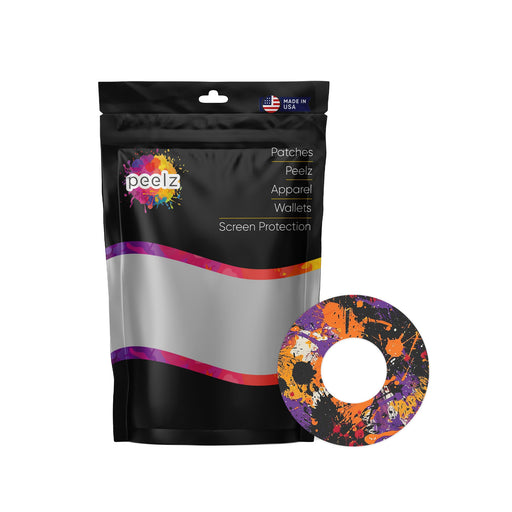 Spooky Splatter Patch Tape Designed for the FreeStyle Libre 2-Pump Peelz