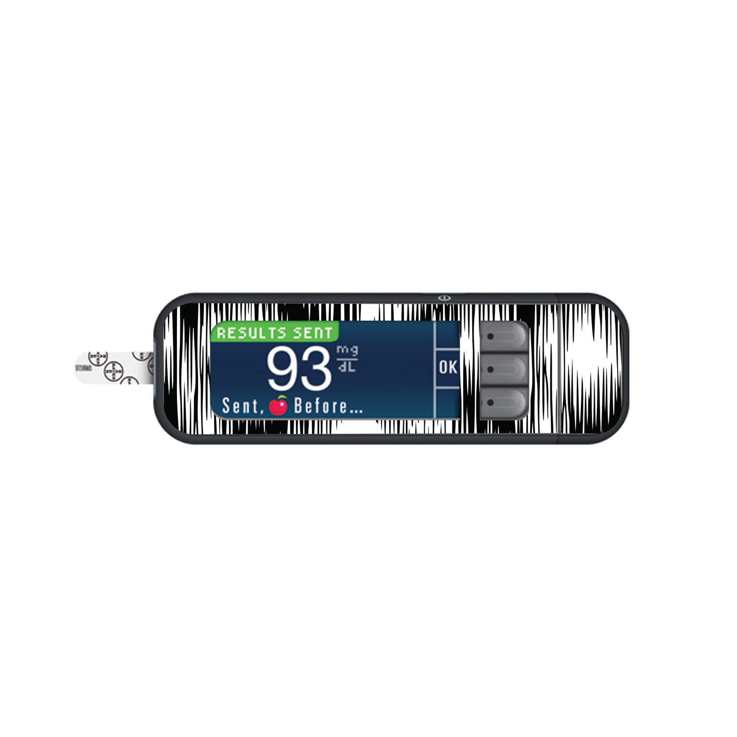 Static Interference for Bayer Contour Next Glucometer-Pump Peelz