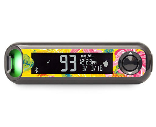 Summer Flowers For Bayer Contour© Next One Glucometer Peelz Contour Meters