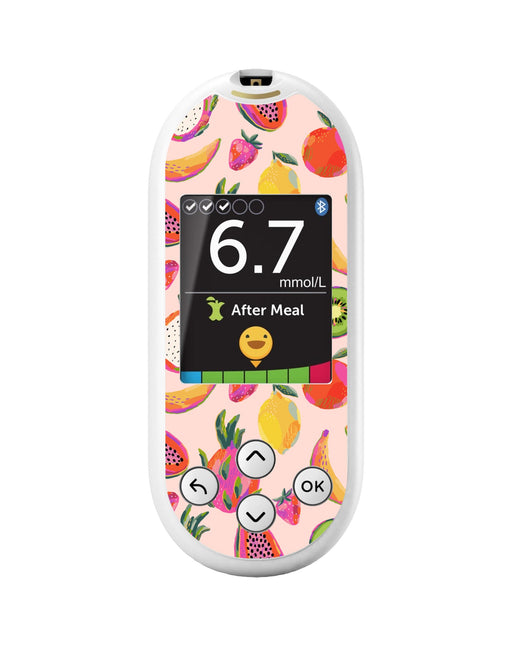 Summer Fruits for OneTouch Verio Reflect Glucometer-Pump Peelz