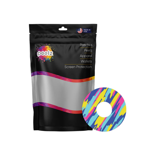 Summer Texture Patch Tape Designed for the FreeStyle Libre 3-Pump Peelz