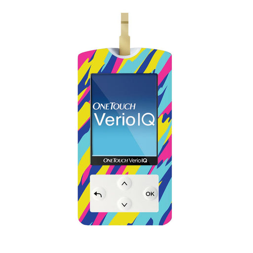 Summer Texture for OneTouch Verio IQ Glucometer-Pump Peelz