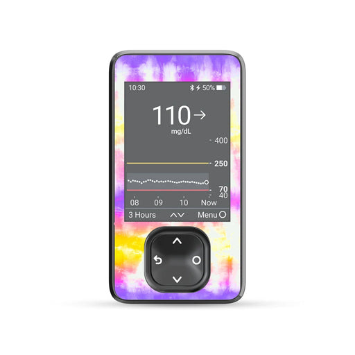 Sunburst DEXCOM G7 and Stelo and G6 Touchscreen Receiver Sticker-Pump Peelz