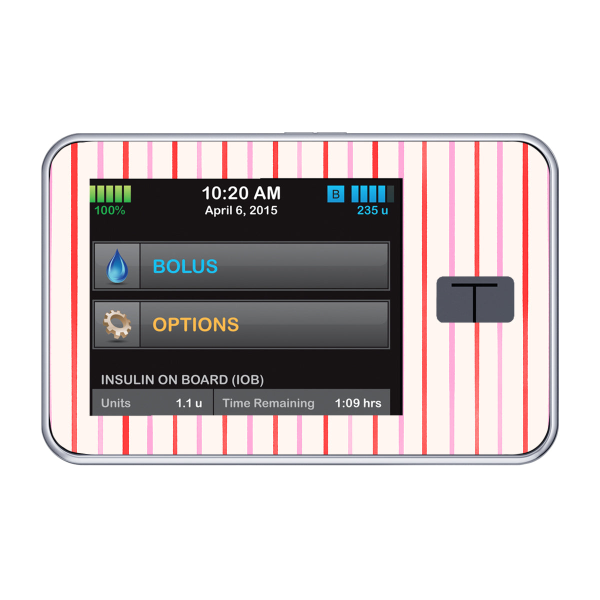 Peppermint Stripes Tandem X2 - Pump Peelz