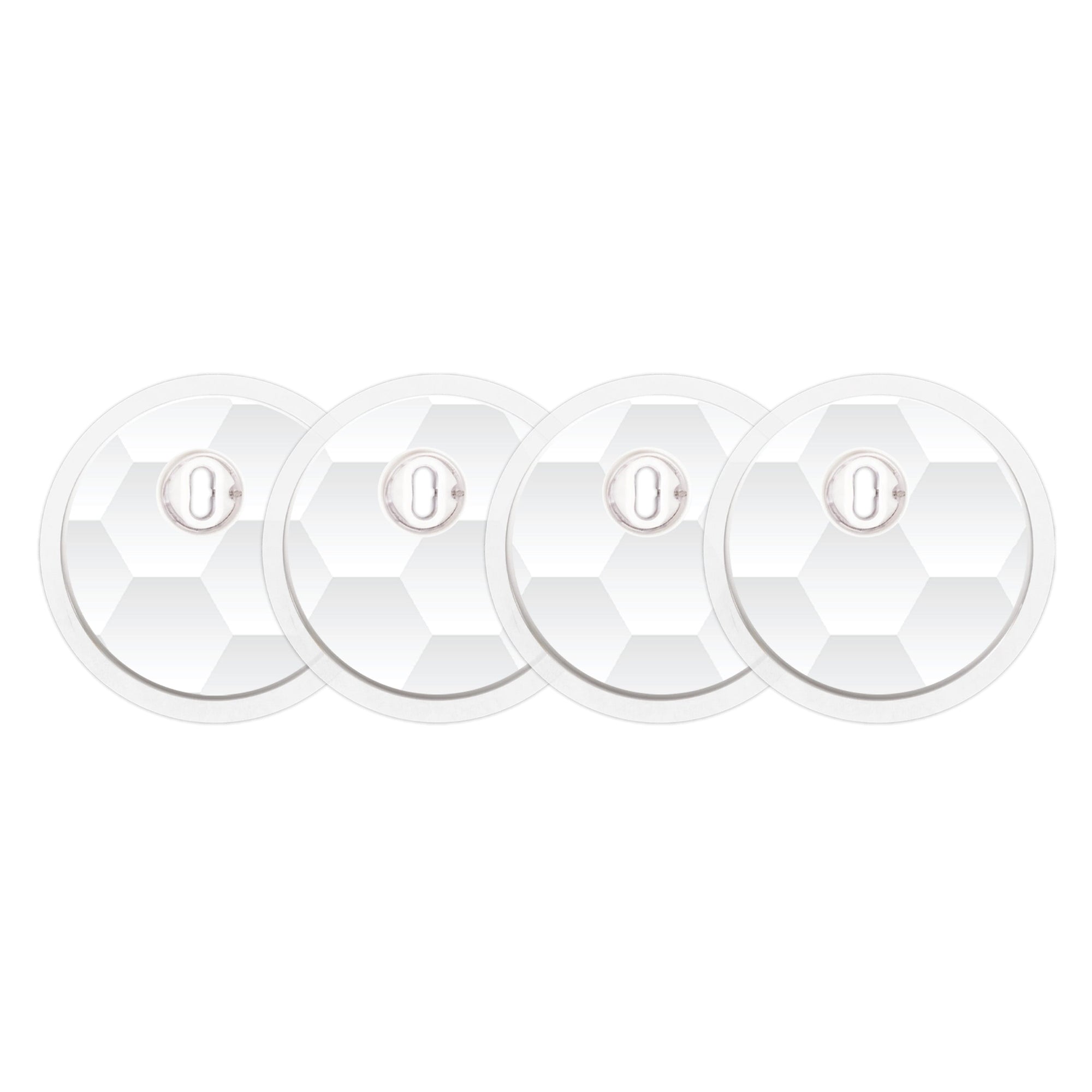 Tessellation Sticker Designed for the FreeStyle Libre 3 Sensor-Pump Peelz