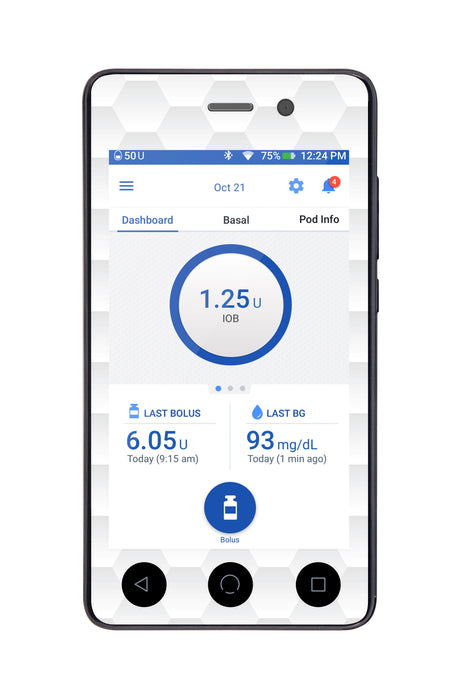 Tessellation for Omnipod DASH™-Pump Peelz