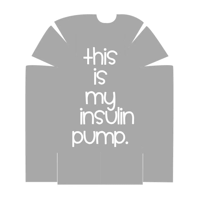 This is my insulin pump - Grey - For OmniPod - Pump Peelz Insulin Pump Skins
 - 2