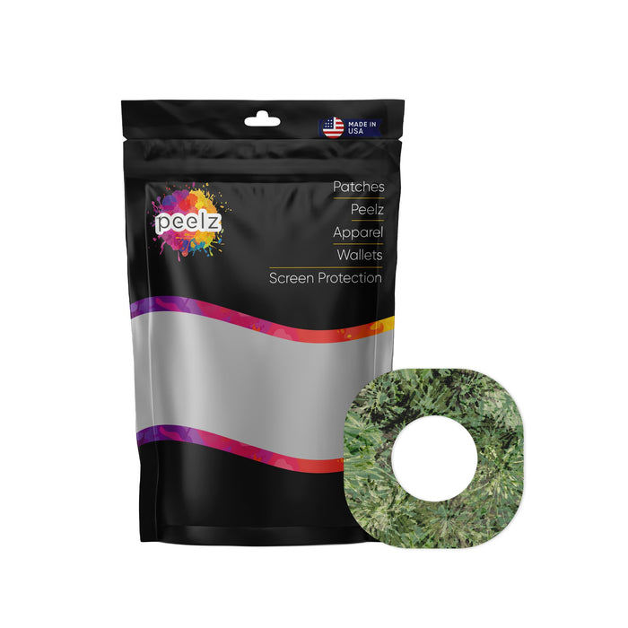 Tie Dye Camo Patch Patch Tape Designed for the DEXCOM G7 and Stelo-Pump Peelz