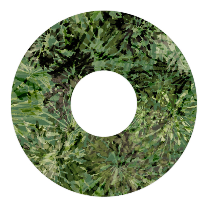 Tie Dye Camo Patch Patch Tape Designed for the FreeStyle Libre 3-Pump Peelz