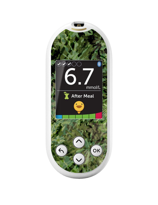 Tie Dye Camo for OneTouch Verio Reflect Glucometer (Copy)-Pump Peelz