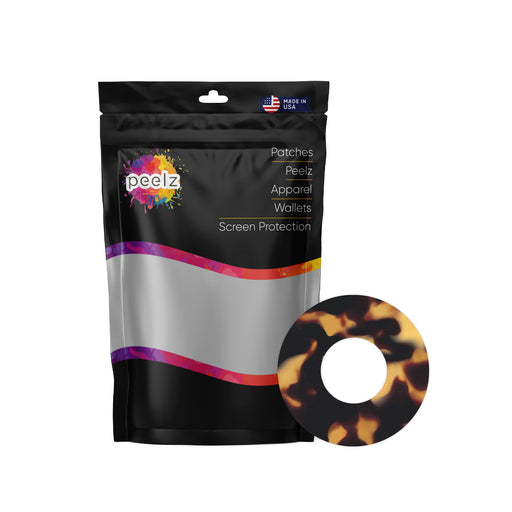 Tortoise Shell Patch Tape Designed for the FreeStyle Libre 2-Pump Peelz