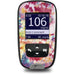 Touch Of Tie Dye Sticker For The Accu-Chek Guide Glucometer Meter Peelz Accu-Check