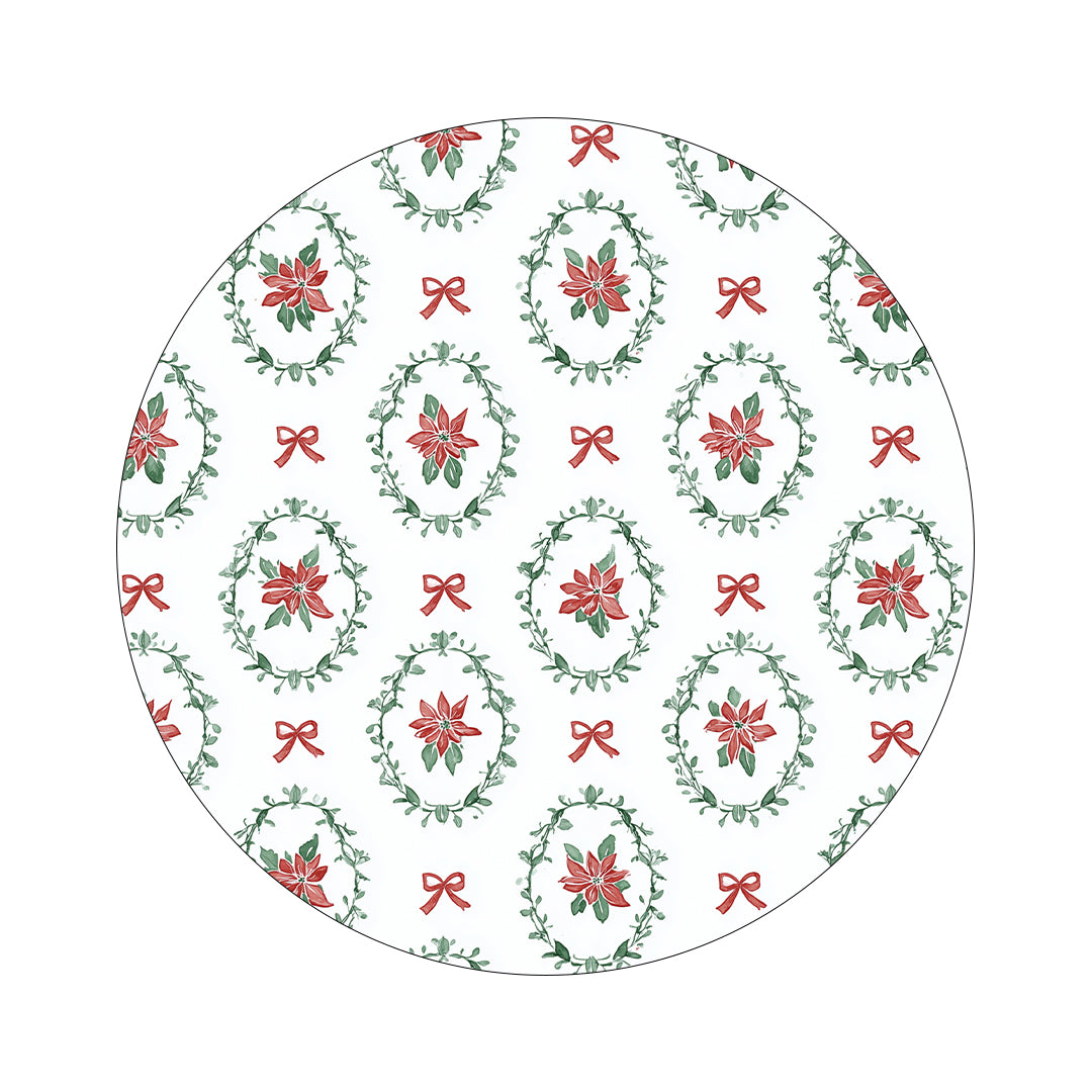 Poinsettia Parade twiist™ Automated Insulin Delivery System Stickers - Pump Peelz