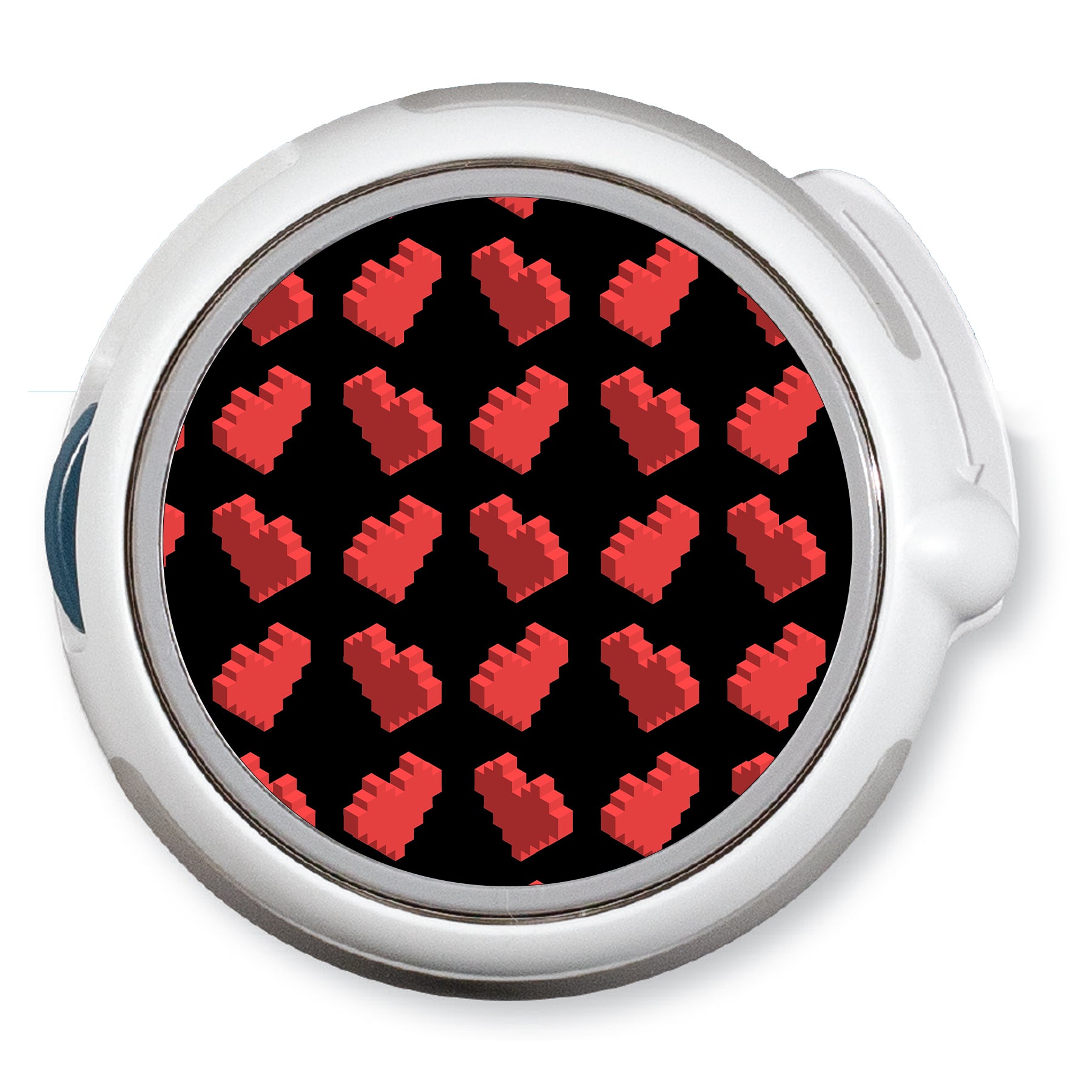 pixel hearts twiist™ Automated Insulin Delivery System Stickers - Pump Peelz