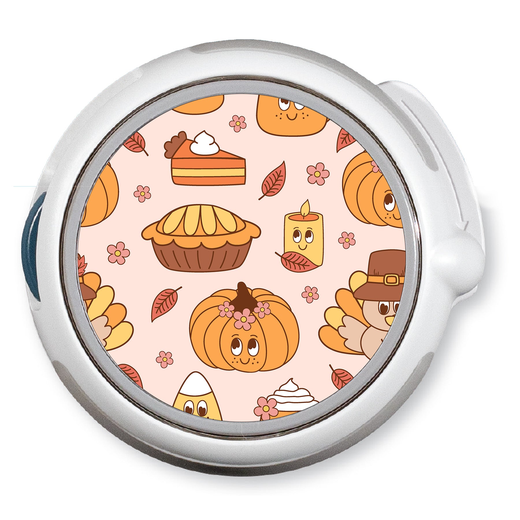 Cozy Harvest twiist™ Automated Insulin Delivery System Stickers - Pump Peelz