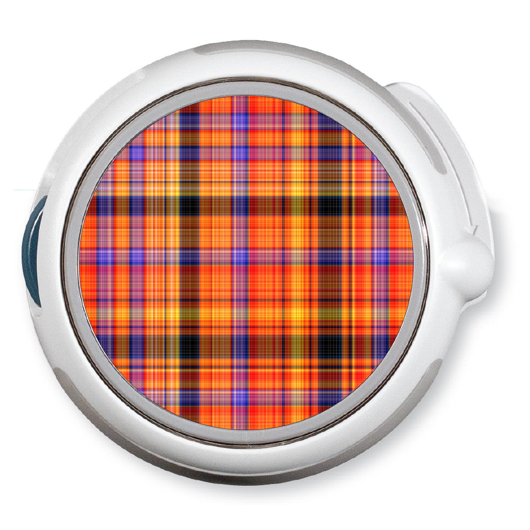 Pumpkin Plaid twiist™ Automated Insulin Delivery System Stickers - Pump Peelz