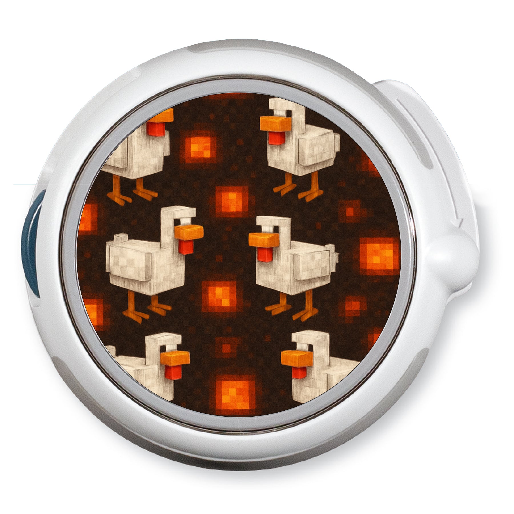 Inferno Roost twiist™ Automated Insulin Delivery System Stickers - Pump Peelz