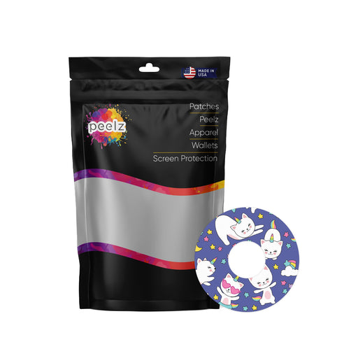 Unicorn Cats Patch Tape Designed for the FreeStyle Libre 3-Pump Peelz