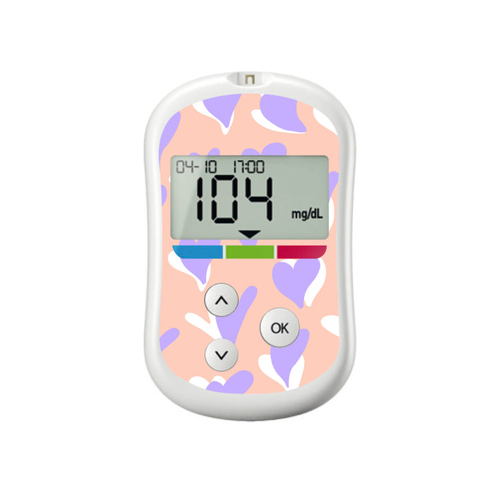 Lavender Love for OneTouch Verio Flex Glucometer