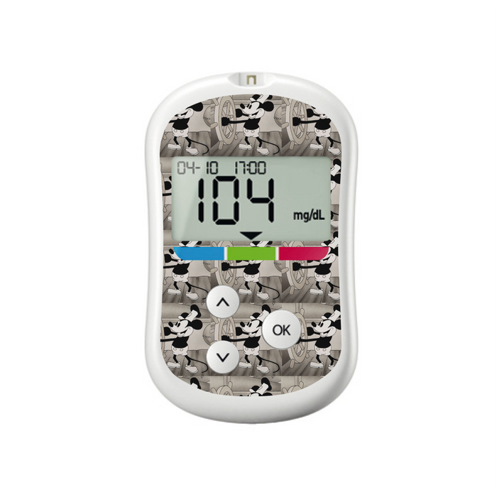 Steamboat Willie for OneTouch Verio Flex Glucometer