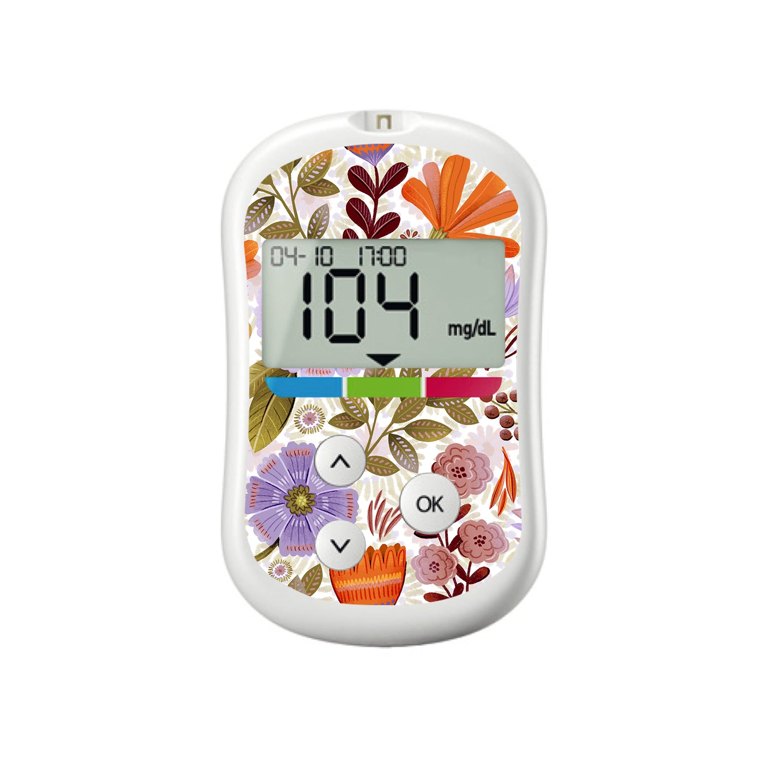 Autumn Meadow OneTouch Verio Flex Glucometer Sticker - Pump Peelz