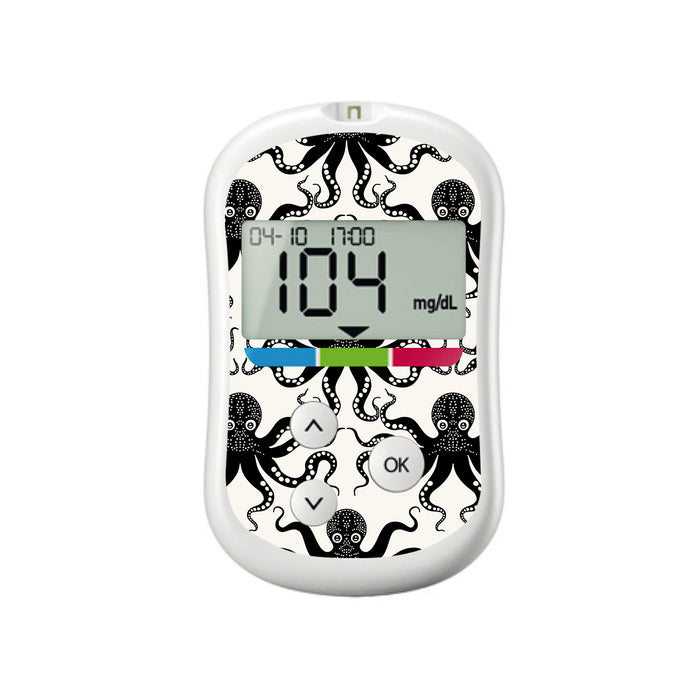 Abstract Octopus for OneTouch Verio Flex Glucometer