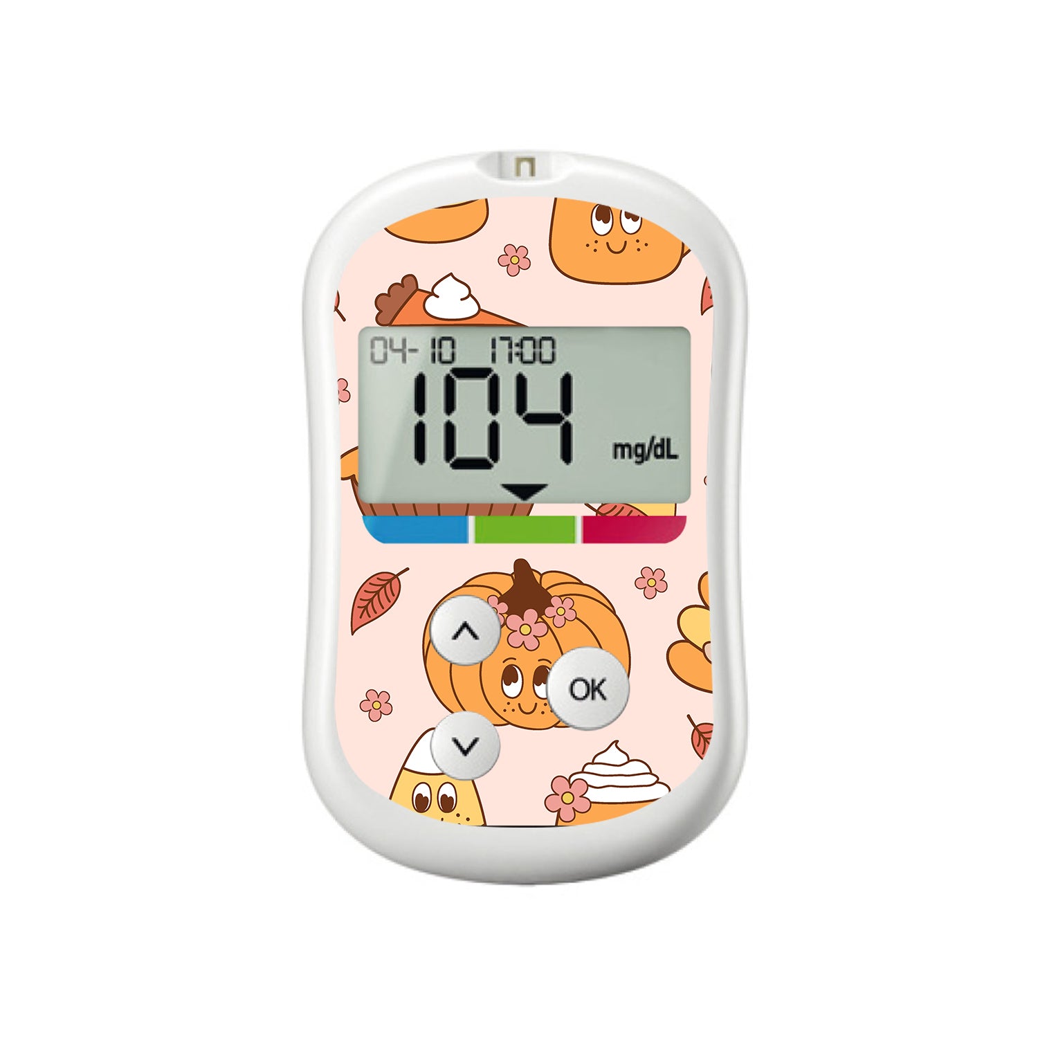 Cozy Harvest OneTouch Verio Flex Glucometer Sticker - Pump Peelz