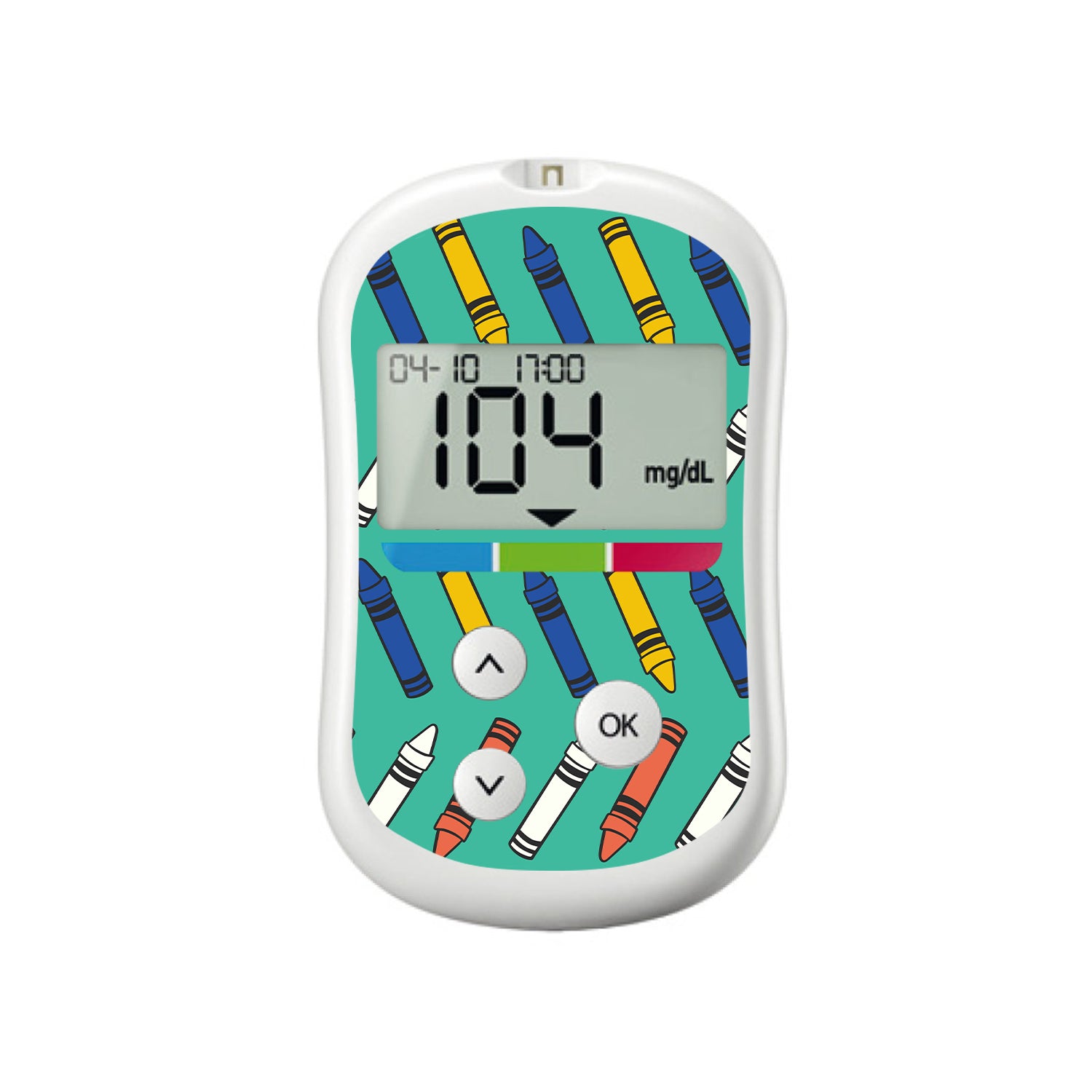 Crayon Pop OneTouch Verio Flex Glucometer Sticker - Pump Peelz