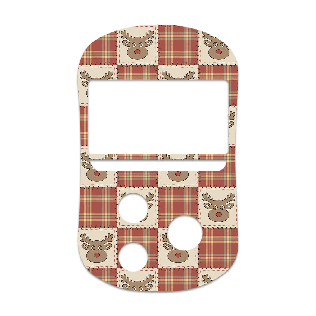 Rustic Reindeer OneTouch Verio Flex Glucometer Sticker - Pump Peelz