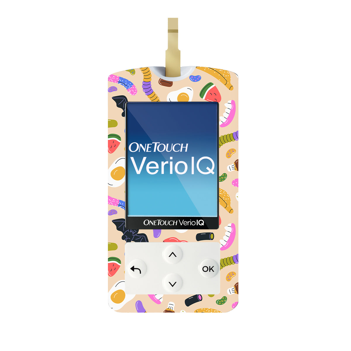 Candy Chaos OneTouch Verio IQ Glucometer Sticker - Pump Peelz
