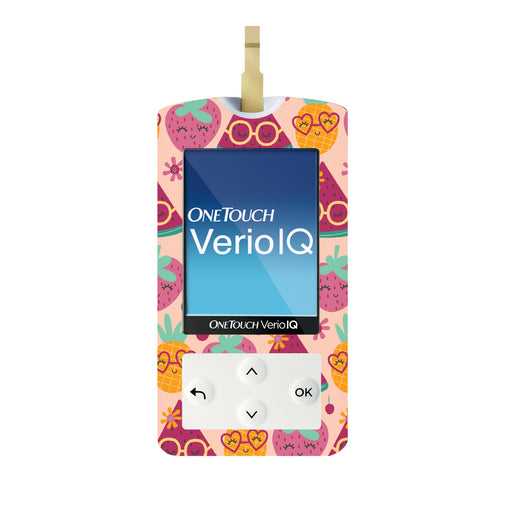 Summer Fruits for OneTouch Verio IQ Glucometer - Pump Peelz