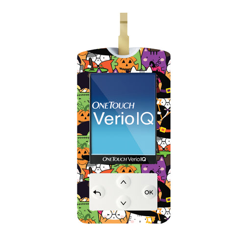 Costume Cats for OneTouch Verio IQ Glucometer - Pump Peelz