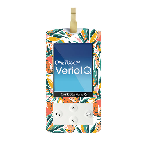 Pineapple Paradise for OneTouch Verio IQ Glucometer - Pump Peelz