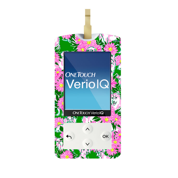 Dogs and Daisies for OneTouch Verio IQ Glucometer
