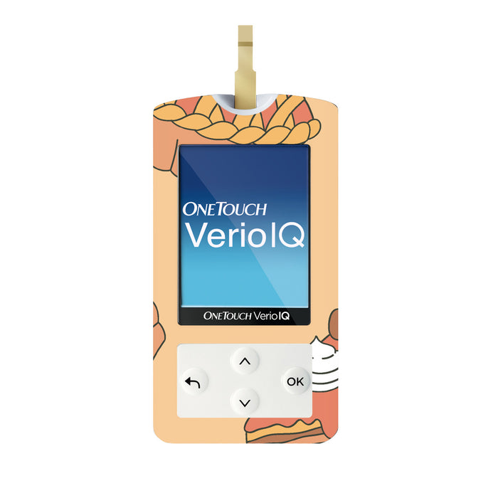 Thanksgiving Pies for OneTouch Verio IQ Glucometer