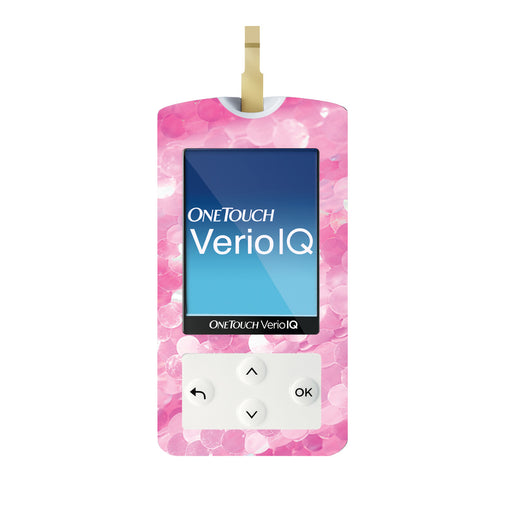 Sparkly Sequins for OneTouch Verio IQ Glucometer - Pump Peelz