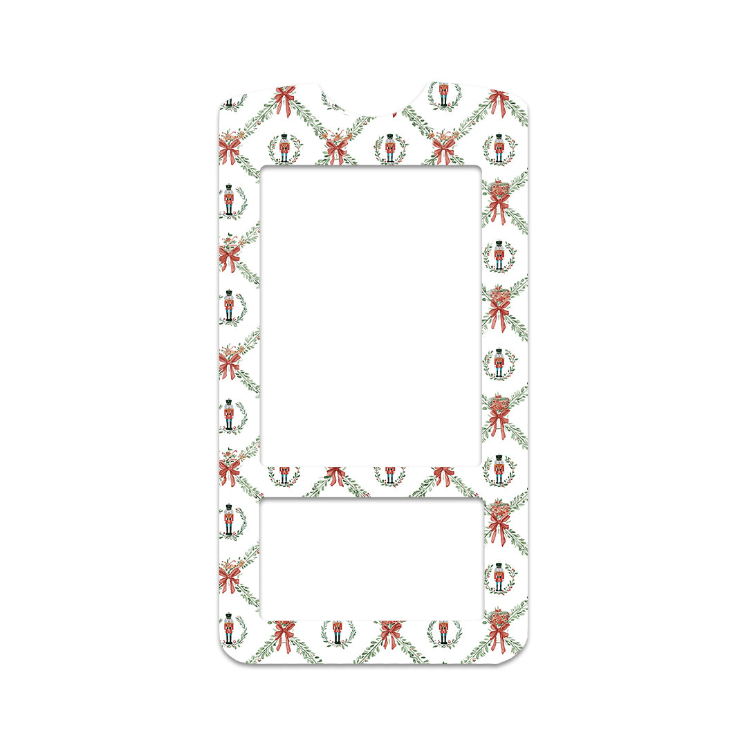 Nutcracker Noel OneTouch Verio IQ Glucometer Sticker - Pump Peelz