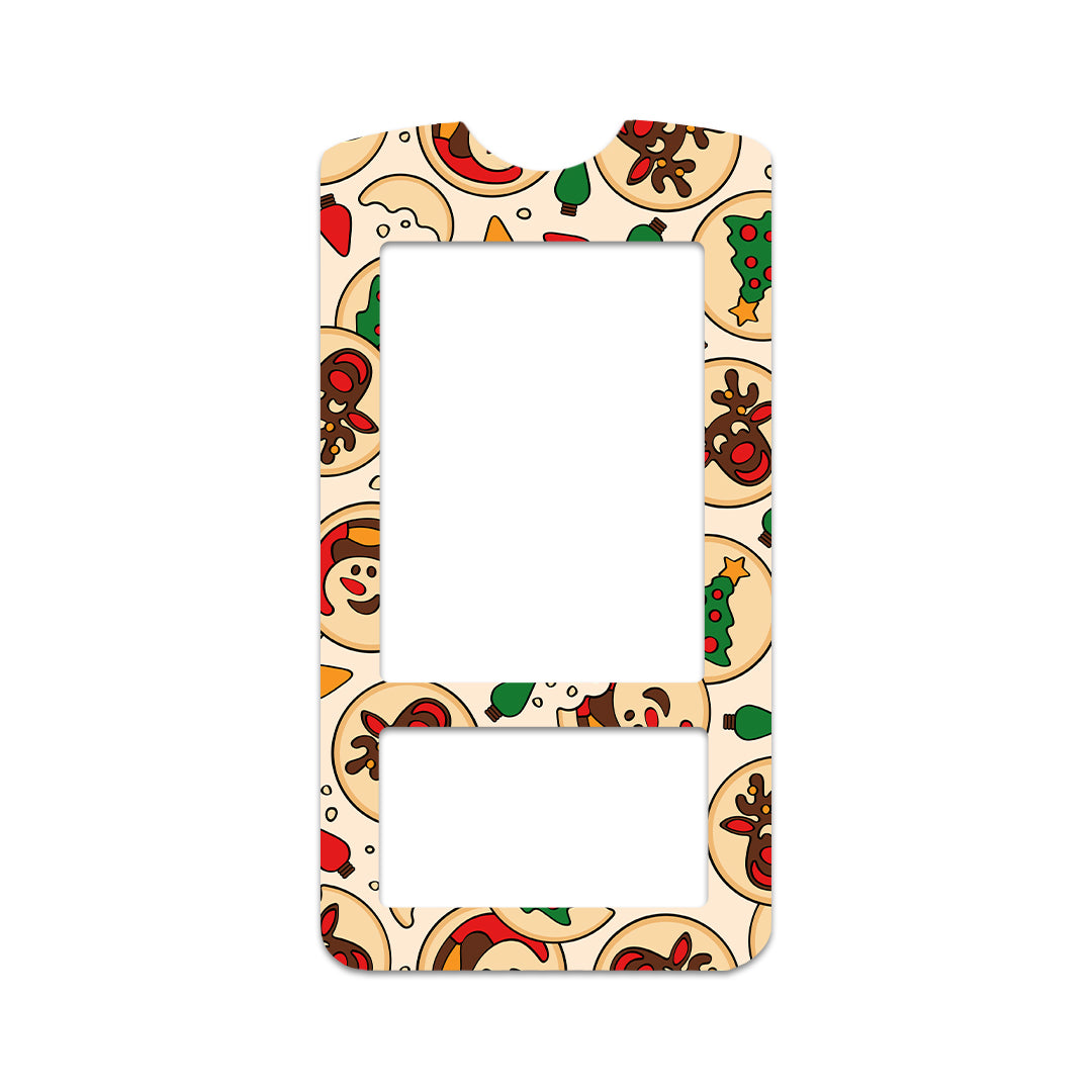Santa's Cookies OneTouch Verio IQ Glucometer Sticker - Pump Peelz
