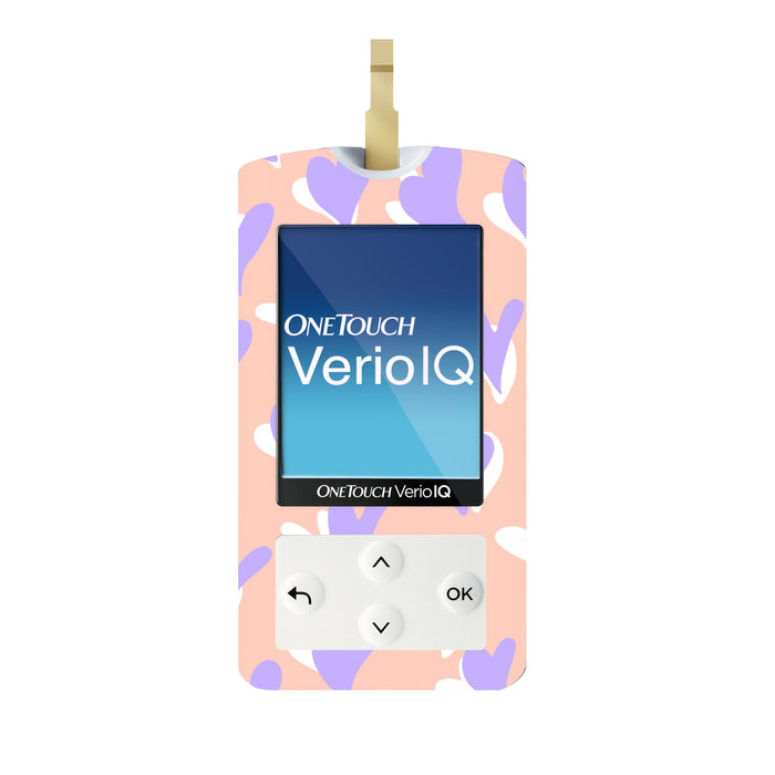 Lavender Love for OneTouch Verio IQ Glucometer