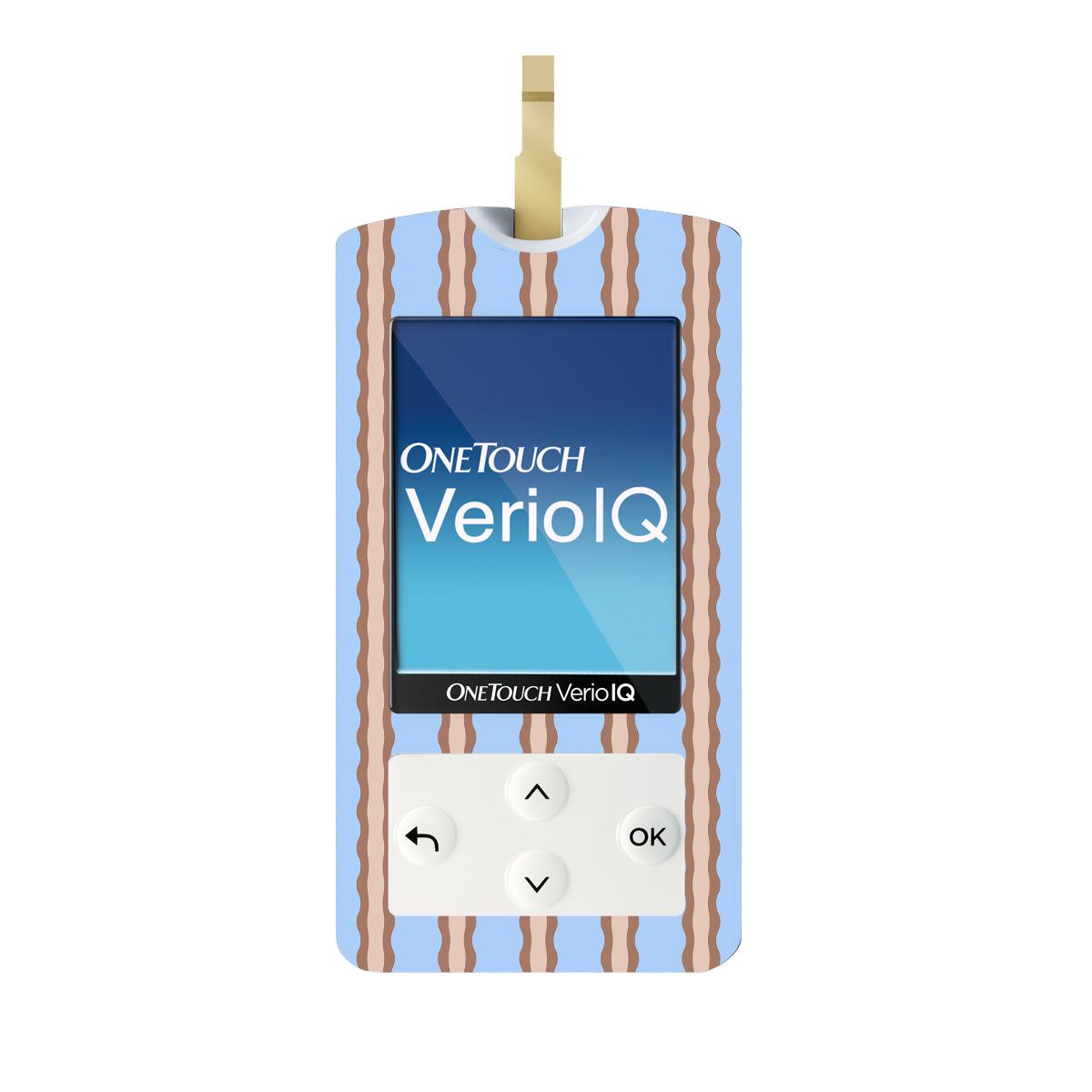 Boardwalk Waves OneTouch Verio IQ Glucometer Sticker - Pump Peelz