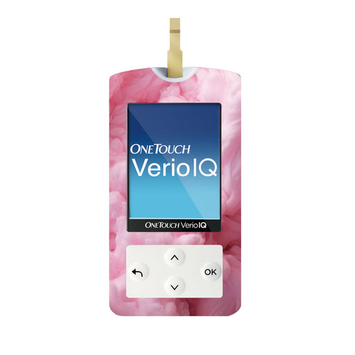 Cotton Candy for OneTouch Verio IQ Glucometer - Pump Peelz