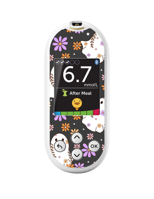 Groovy Ghosts for OneTouch Verio Reflect Glucometer