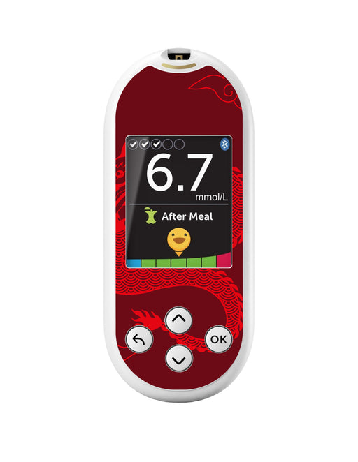 Year of the Dragon for OneTouch Verio Reflect Glucometer - Pump Peelz