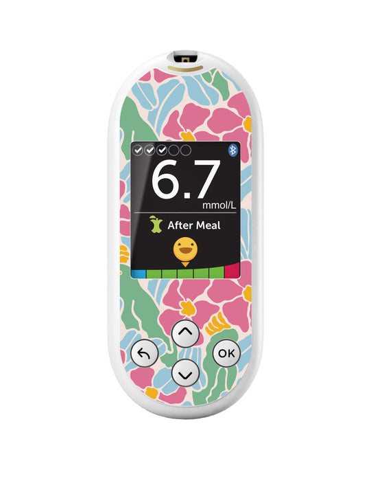 Retro Parrots for OneTouch Verio Reflect Glucometer