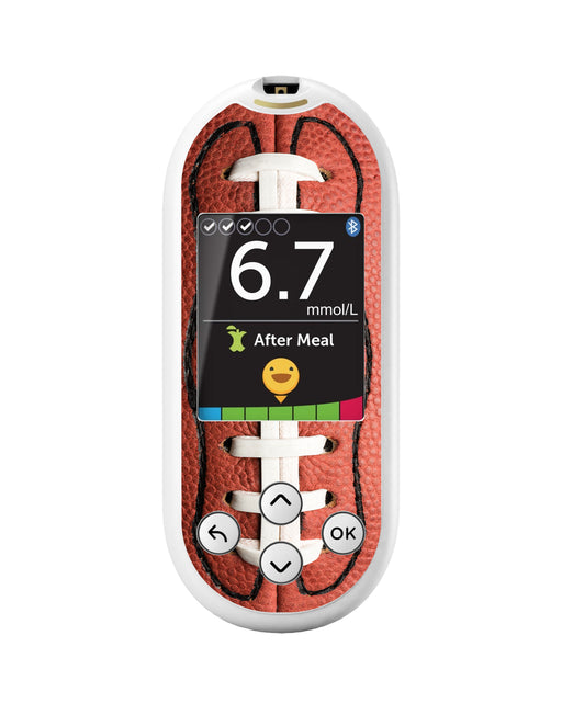 Football for OneTouch Verio Reflect Glucometer - Pump Peelz