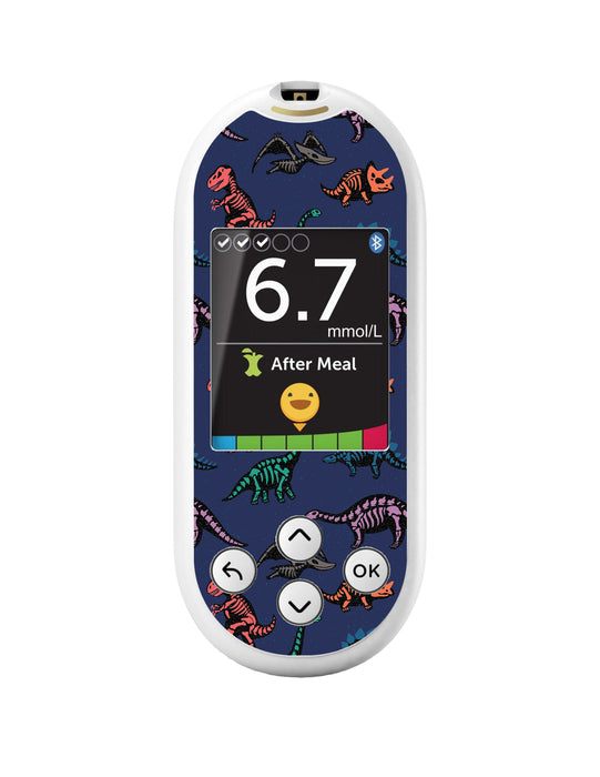 Halloween Dinosaurs for OneTouch Verio Reflect Glucometer