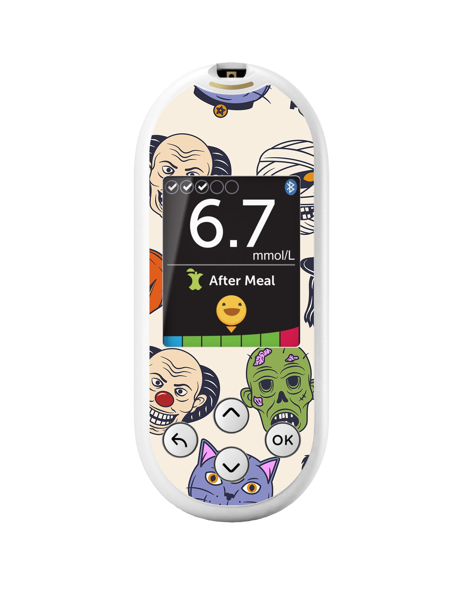 Monster Mash OneTouch Verio Reflect Glucometer - Pump Peelz