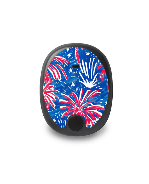 Watercolor Fireworks Eversense Smart Transmitter-Pump Peelz